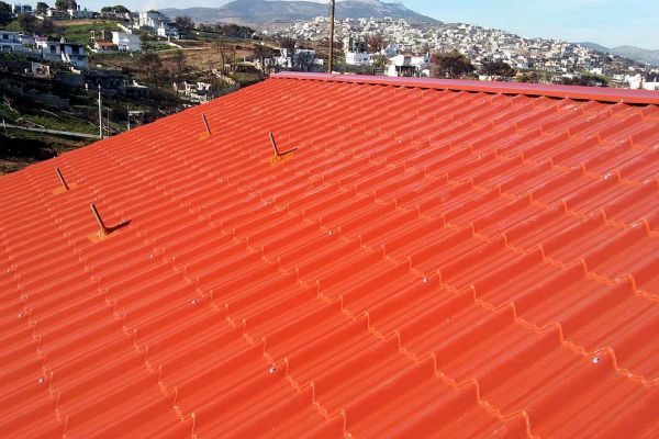 Πάνελ κεραμίδι στο Μάτι Αττικής